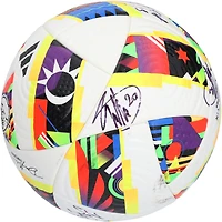 D.C. United Autographed Match-Used Soccer Ball from the 2024 MLS Season with 11 Signatures