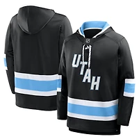 Men's Fanatics Black Utah Mammoth Prime Time Fleece Hoodie