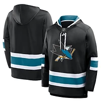 Men's Fanatics Black San Jose Sharks Prime Time Fleece Hoodie