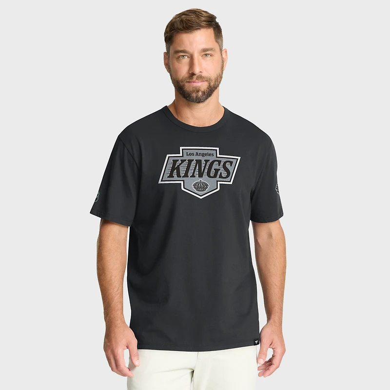 Men's Fanatics Black Los Angeles Kings Hat Trick Legacy T-Shirt