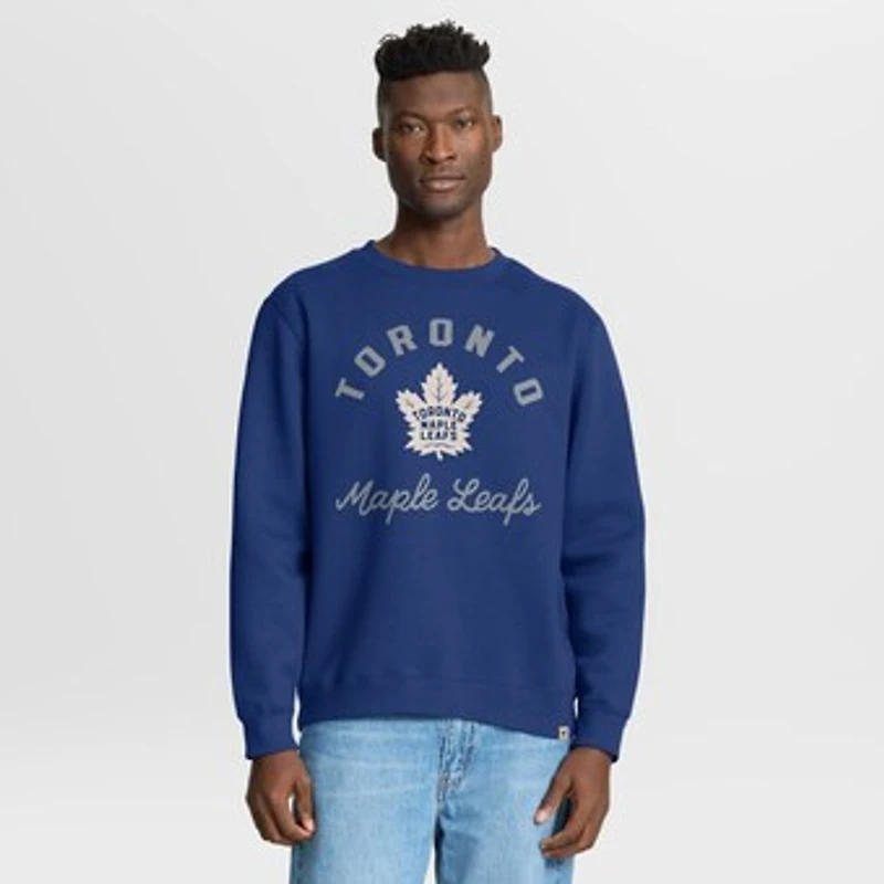 Men's Fanatics Blue Toronto Maple Leafs  Stickler Sweatshirt