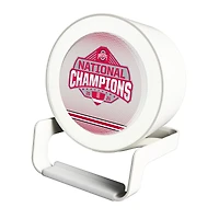 Keyscaper Ohio State Buckeyes College Football Playoff 2024 National Champions Night Light Wireless Charger & Bluetooth Speaker