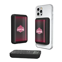Keyscaper Ohio State Buckeyes College Football Playoff 2024 National Champions Wireless Magnetic Power Bank