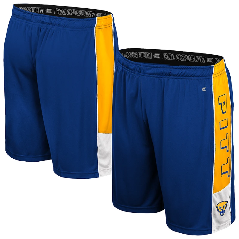 Men's Colosseum Royal Pitt Panthers Quantum Shorts
