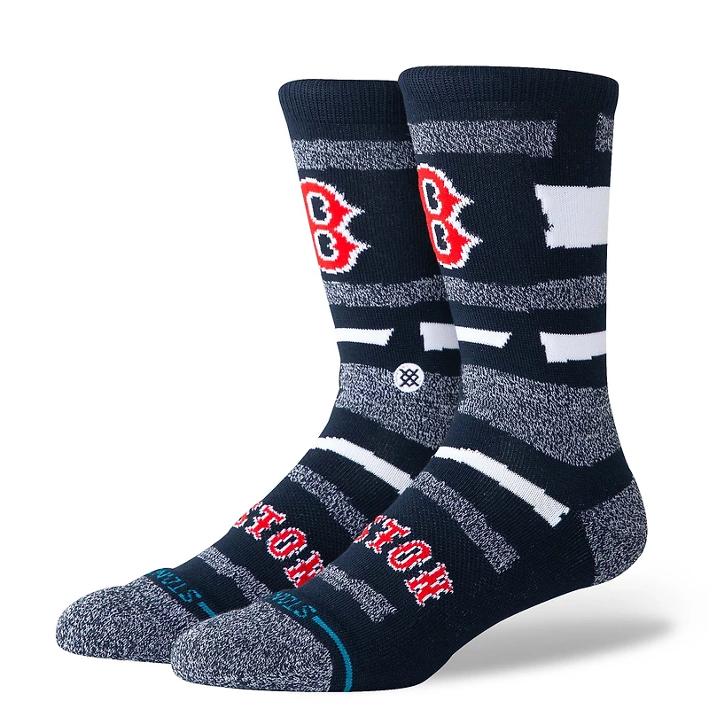 Unisex Stance  Boston Red Sox Squeeze Tri-Blend Knit Crew Socks