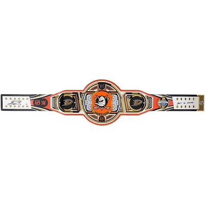 Ryan Getzlaf Anaheim Ducks Autographed WWE Legacy Title Belt with "2007 SC Champs" Inscription