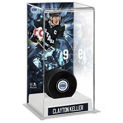 Clayton Keller Utah Hockey Club Deluxe Tall Hockey Puck Case