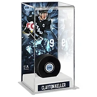 Clayton Keller Utah Hockey Club Deluxe Tall Hockey Puck Case