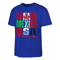 Men's Royal FIFA World Cup 2026 Host Graphic T-Shirt