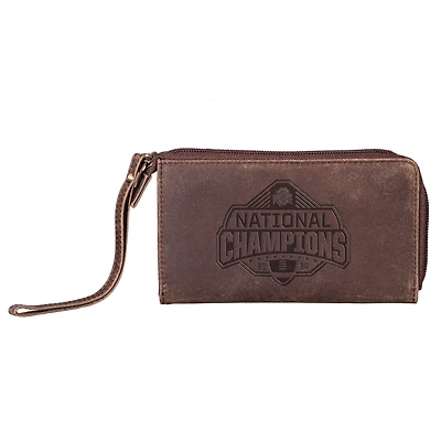Ohio State Buckeyes College Football Playoff 2024 National Champions Cell Phone Wristlet Wallet