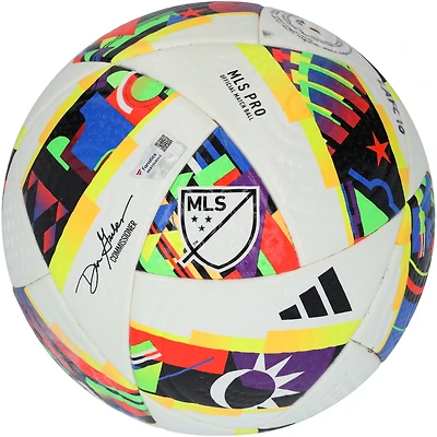 LAFC Match-Used adidas Soccer Ball from the 2024 MLS Season