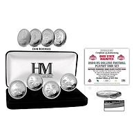 Highland Mint Ohio State Buckeyes College Football Playoff 2024 National Champions Silver Coin Set