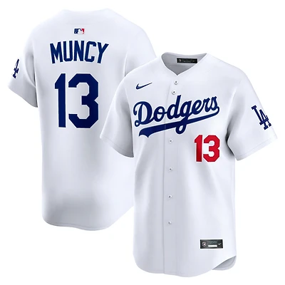 Men's Nike Max Muncy White Los Angeles Dodgers Home Limited Player Jersey