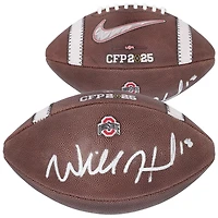 Will Howard Ohio State Buckeyes Autographed 2024 College Football Playoff National Champions Nike CFP Football