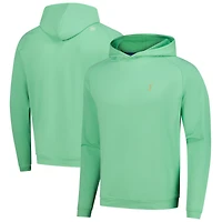 Men's Peter Millar  Green THE PLAYERS Goldman Pine Performance Raglan Pullover Hoodie