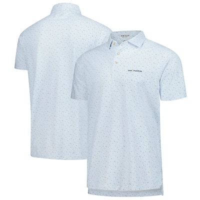Men's Peter Millar  Light Blue THE PLAYERS Casa Nova Performance Mesh Polo