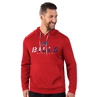 Men's MSX by Michael Strahan  Red Buffalo Bills Performance Pullover Hoodie