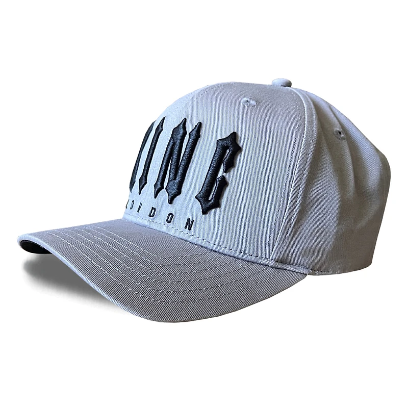 Men's Gray King Apparel Armor Snapback Hat