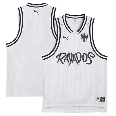 Men's Puma Gray CF Monterrey 2025 FIFA Club World Cup dryCELL Basketball Jersey