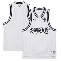Men's Puma Gray CF Monterrey 2025 FIFA Club World Cup dryCELL Basketball Jersey