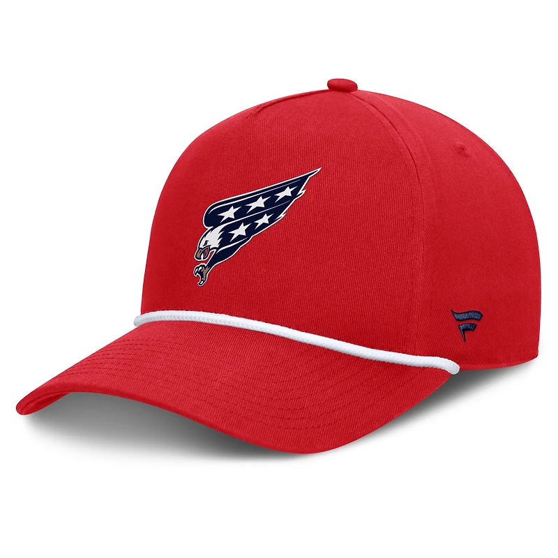Men's Fanatics Red Washington Capitals Authentic Pro Alternate Jersey A-Frame Adjustable Hat