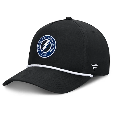 Men's Fanatics Black Tampa Bay Lightning Authentic Pro Alt Jersey A-Frame Adjustable Hat
