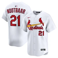 Men's Nike Lars Nootbaar White St. Louis Cardinals Home Limited Player Jersey