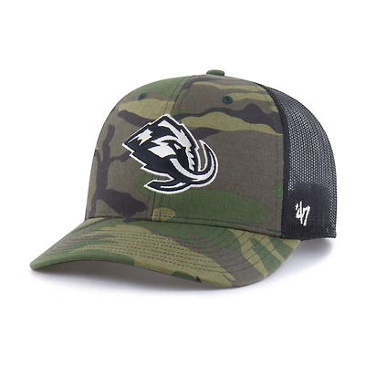 Men's '47  Camo Utah Mammoth Trucker Snapback Hat