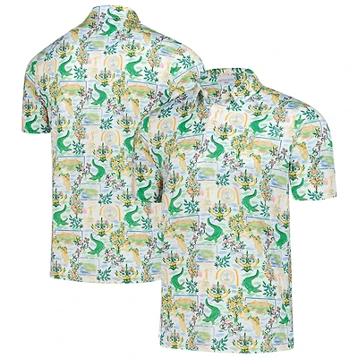 Men's Smith & Quinn  White 2025 THE PLAYERS Sawgrass Clubhouse Smitty Polo