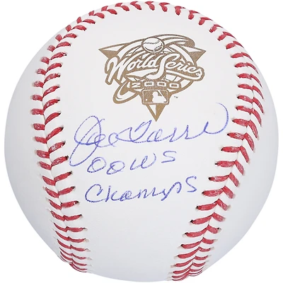 Joe Torre New York Yankees Autographed 2000 World Series Logo Baseball with "00 WS Champs" Inscription