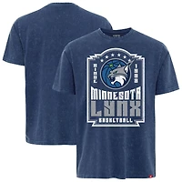 Unisex Sportiqe  Blue Minnesota Lynx Rock & Roll Collection Angus Mineral Wash Premium T-Shirt