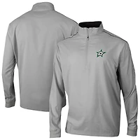 Men's Columbia Gray Dallas Stars Omni-Wick Bogey's Paradise Pullover Top