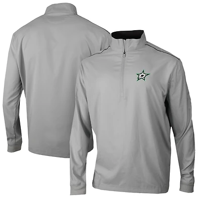 Men's Columbia Gray Dallas Stars Omni-Wick Bogey's Paradise Pullover Top