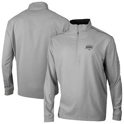Men's Columbia Gray Los Angeles Kings Omni-Wick Bogey's Paradise Pullover Top