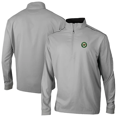 Men's Columbia Gray Minnesota Wild Omni-Wick Bogey's Paradise Pullover Top