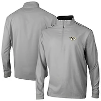 Men's Columbia Gray Nashville Predators Omni-Wick Bogey's Paradise Pullover Top