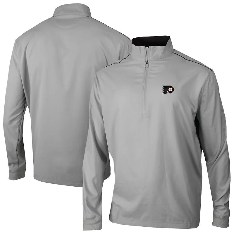 Men's Columbia Gray Philadelphia Flyers Omni-Wick Bogey's Paradise Pullover Top