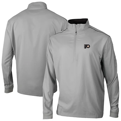 Men's Columbia Gray Philadelphia Flyers Omni-Wick Bogey's Paradise Pullover Top