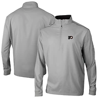 Men's Columbia Gray Philadelphia Flyers Omni-Wick Bogey's Paradise Pullover Top