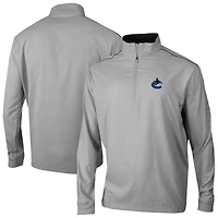 Men's Columbia Gray Vancouver Canucks Omni-Wick Bogey's Paradise Pullover Top