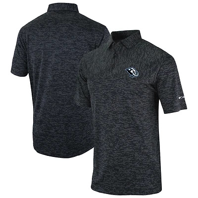 Men's Columbia Black Utah Mammoth Heading Out Polo