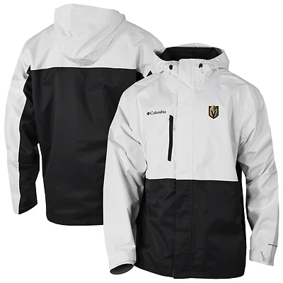 Men's Columbia  White Vegas Golden Knights Hikebound Omni-Tech Full-Zip Jacket