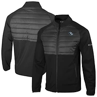 Men's Columbia  Black Utah Mammoth In The Element Full-Zip Raglan Omni-Wick Jacket