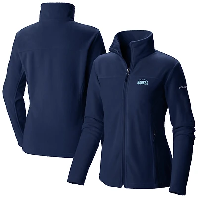 Women's Columbia  Deep Sea Blue Seattle Kraken Give & Go II Fleece Full-Zip Jacket