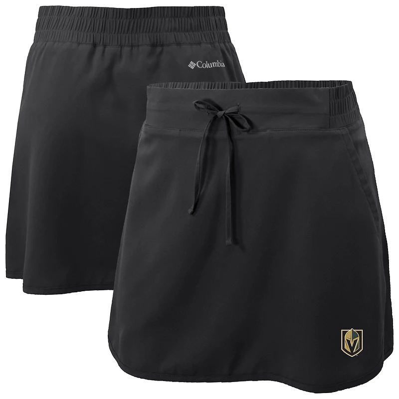 Women's Columbia  Black Vegas Golden Knights Lakewood Pines Omni-Wick Skort