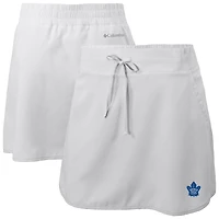 Women's Columbia  White Toronto Maple Leafs Lakewood Pines Omni-Wick Skort