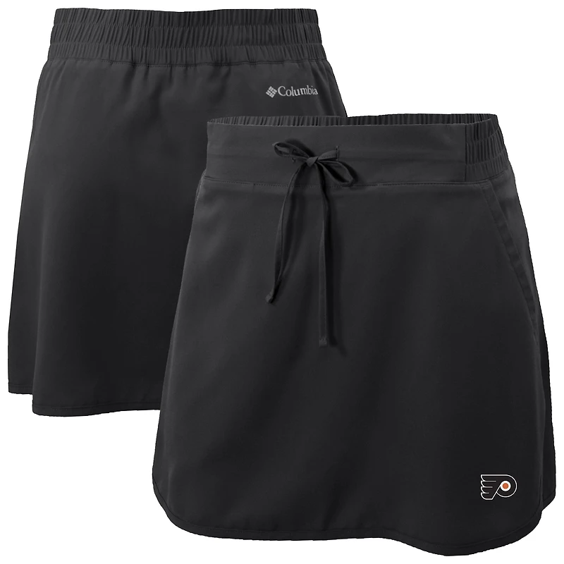 Women's Columbia  Black Philadelphia Flyers Lakewood Pines Omni-Wick Skort