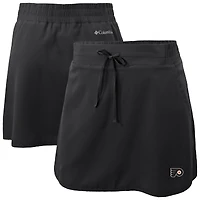 Women's Columbia  Black Philadelphia Flyers Lakewood Pines Omni-Wick Skort