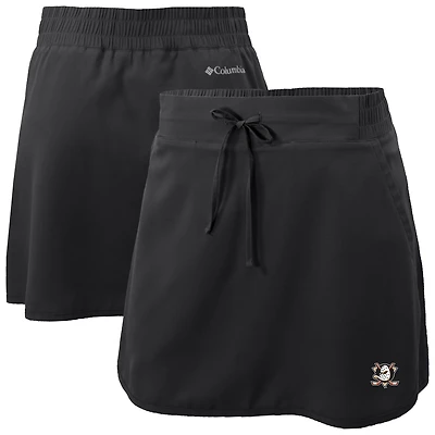 Women's Columbia  Black Anaheim Ducks Lakewood Pines Omni-Wick Skort