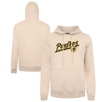 Men's Levelwear  Khaki San Diego Padres Podium Fleece Pullover Hoodie